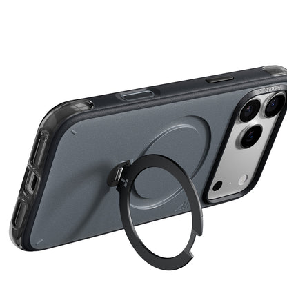 MagSafe Case for Apple iPhone 18 Pro Max / 17 Pro Max, Torras, Ostand Q3 Air Essential, Black
