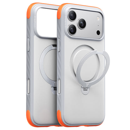 MagSafe Case for Apple iPhone 18 Pro Max / 17 Pro Max, Torras, Ostand Q3 Rugged, White