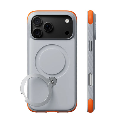 MagSafe Case for Apple iPhone 18 Pro Max / 17 Pro Max, Torras, Ostand Q3 Rugged, White