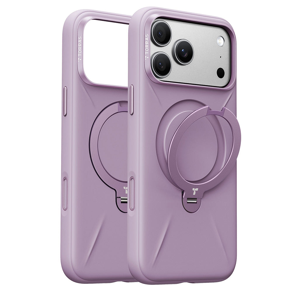 MagSafe Case for Apple iPhone 18 Pro Max / 17 Pro Max, Torras, QPRO Silicone, Purple