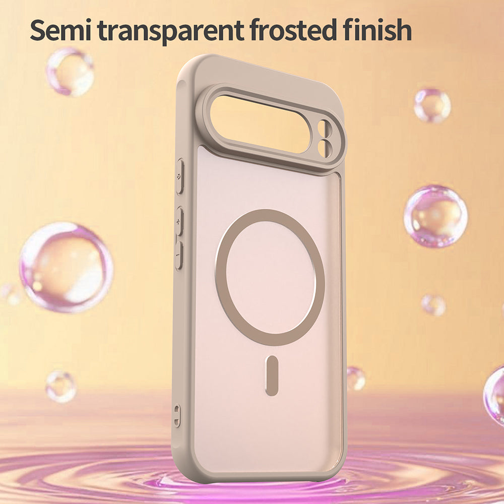 MagSafe Case for Google Pixel 10 Pro XL, Techsuit, HaloFrost II, Gold