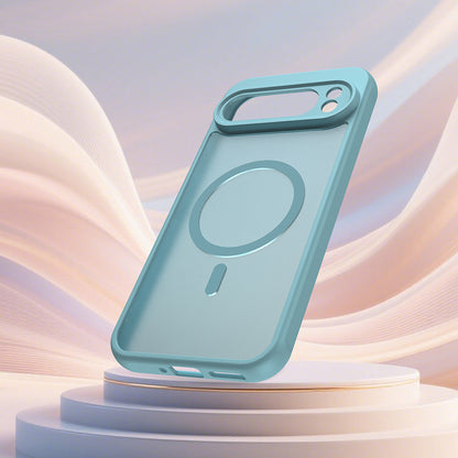 MagSafe Case for Google Pixel 10, Techsuit, HaloFrost II, Light Green