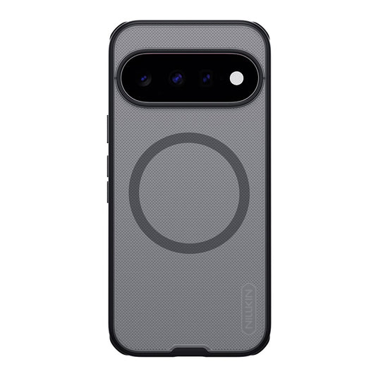 MagSafe Case for Google Pixel 11, Nillkin Super Shield Pro, Satin Black Transparent