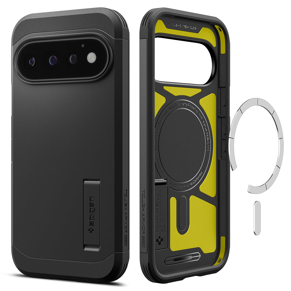 MagSafe Case for Google Pixel 11 Pro, Spigen, Tough Armor, Black ACS11433