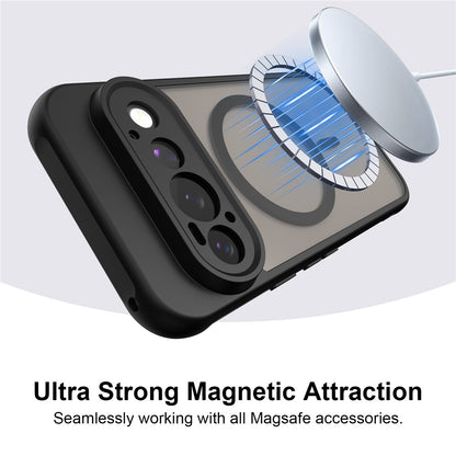 MagSafe Case for Google Pixel 11 Pro, Techsuit, HaloFrost II, Pink