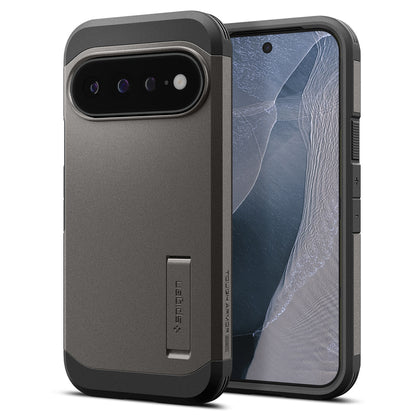 MagSafe Case for Google Pixel 11 Pro XL, Spigen, Tough Armor, Gray ACS11865