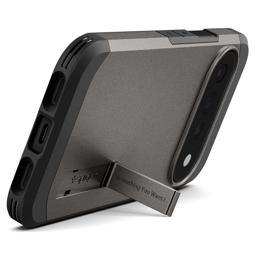 MagSafe Case for Google Pixel 11 Pro XL, Spigen, Tough Armor, Gray ACS11865