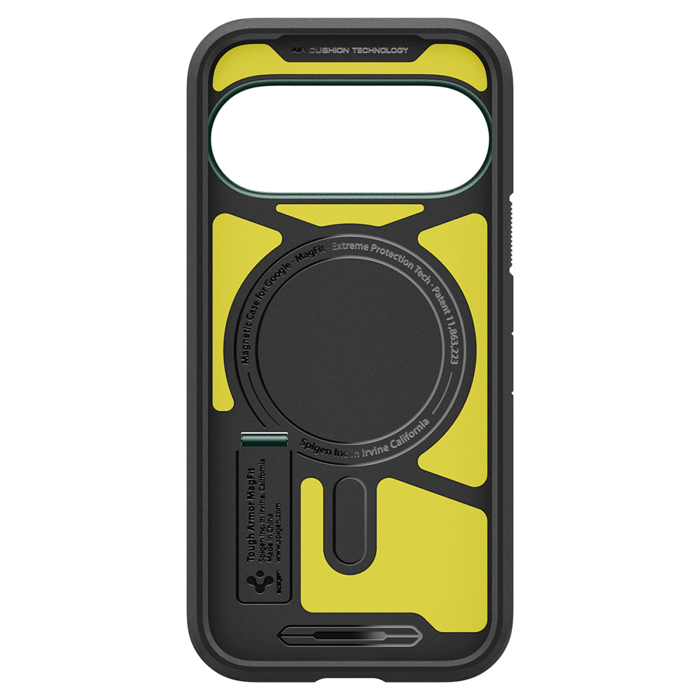 MagSafe Case for Google Pixel 11 Pro XL, Spigen, Tough Armor, Green ACS11864