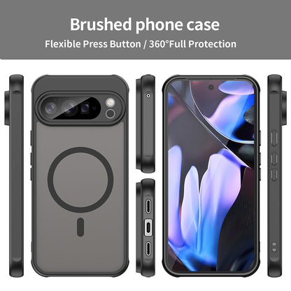 MagSafe Case for Google Pixel 11 Pro XL, Techsuit, HaloFrost II, Blue