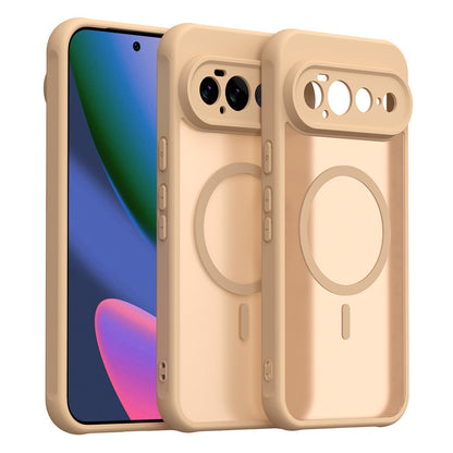 MagSafe Case for Google Pixel 11 Pro XL, Techsuit, HaloFrost II, Gold