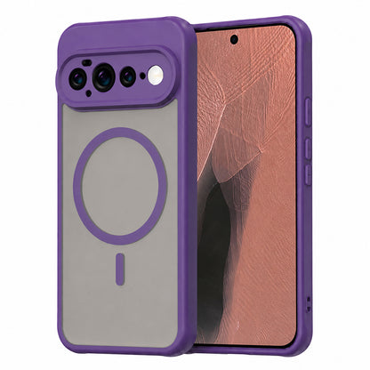 MagSafe Case for Google Pixel 11 Pro XL, Techsuit, HaloFrost II, Purple