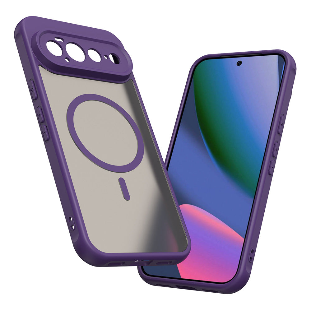 MagSafe Case for Google Pixel 11 Pro XL, Techsuit, HaloFrost II, Purple