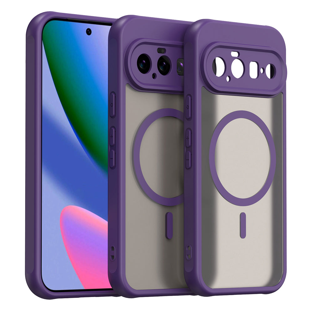 MagSafe Case for Google Pixel 11, Techsuit, HaloFrost II, Purple