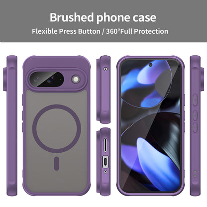 MagSafe Case for Google Pixel 9, Techsuit, HaloFrost II, Purple