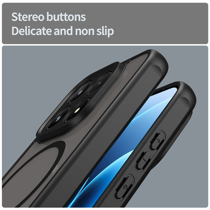 MagSafe Case for Honor 600, Techsuit, HaloFrost II, Black