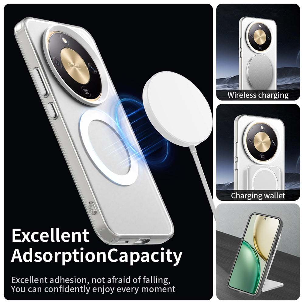 MagSafe Case for Honor Magic8 Lite, Techsuit, CandyCase, White