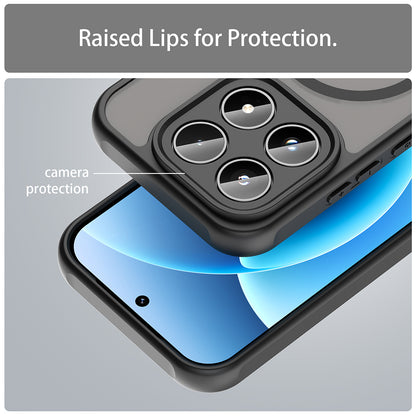 MagSafe Case for Honor Magic8 Lite, Techsuit, HaloFrost II, Black