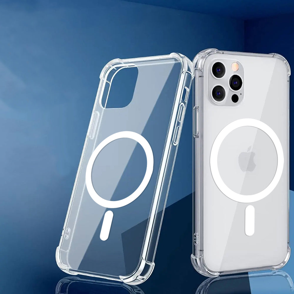 MagSafe Case for Honor X8c, Techsuit, Shockproof, Transparent