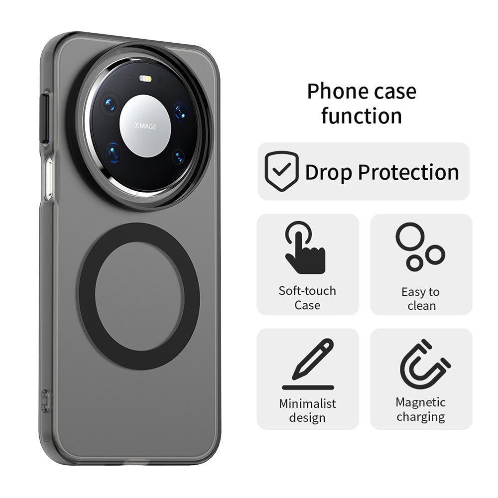 MagSafe Case for Huawei Mate 80 Pro, Techsuit, CandyCase, Black
