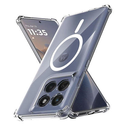 MagSafe Case for Motorola Edge 60 Fusion / Edge 60, Techsuit, Shockproof, Transparent