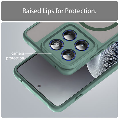 MagSafe Case for Motorola Edge 70, Techsuit, HaloFrost II, Green