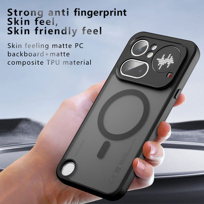 MagSafe Case for Nothing Phone (4a) Pro, Techsuit, PureFrost, Satin Black