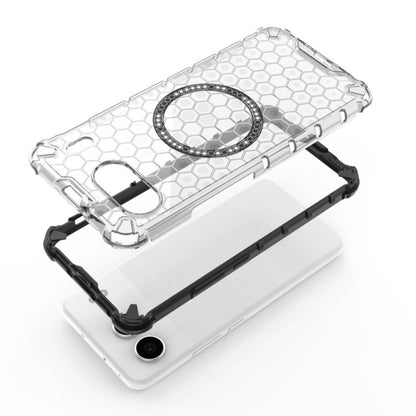 MagSafe Case for OnePlus Nord 4, Techsuit, HoneyComb Shield, White