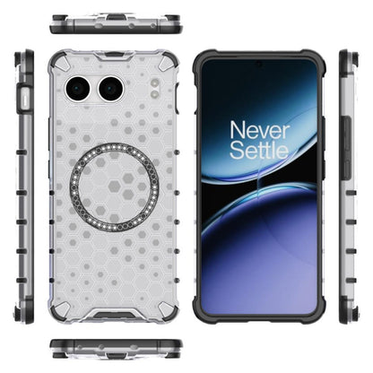 MagSafe Case for OnePlus Nord 4, Techsuit, HoneyComb Shield, White