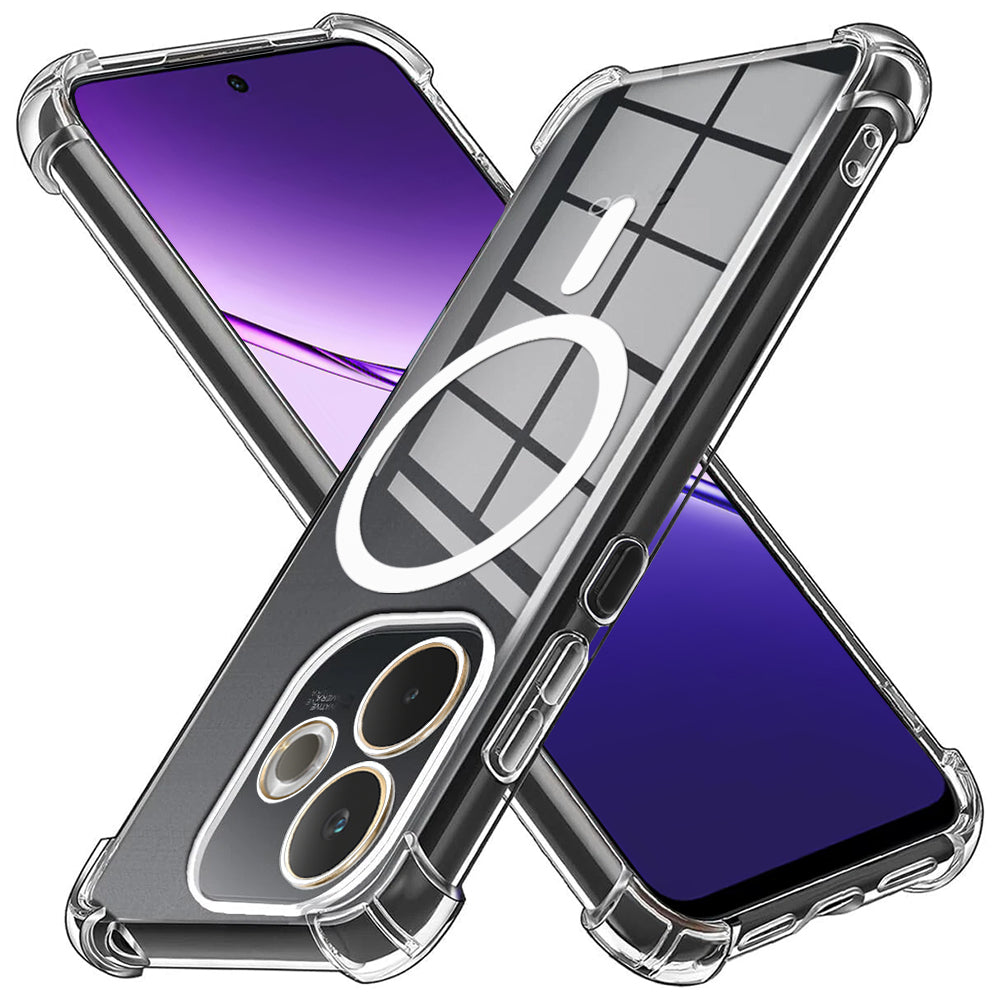 MagSafe Case for Oppo A5 Pro 4G / A5 Pro, Techsuit, Shockproof, Transparent