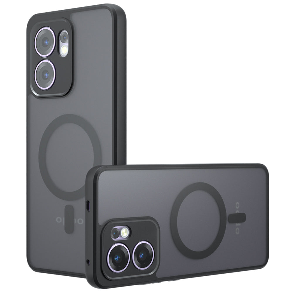 MagSafe Case for Oppo Reno13 FS 5G / Reno13 F 4G / Reno13 F, Techsuit, PureFrost, Black