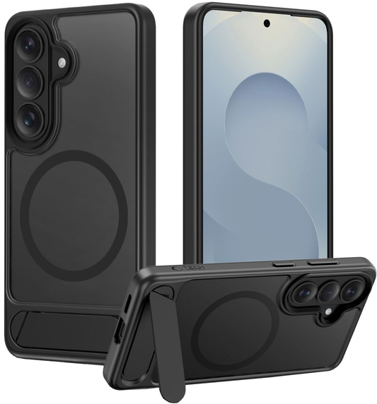 MagSafe Case for Samsung Galaxy S26 Plus S947, Tech-Protect, Magrack, Matte Black