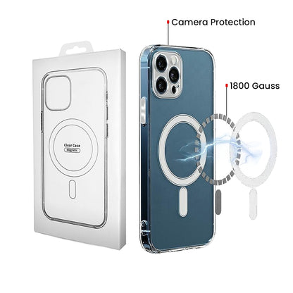 MagSafe Case for Samsung Galaxy S26 S942, OEM, 1800 Gauss, Transparent