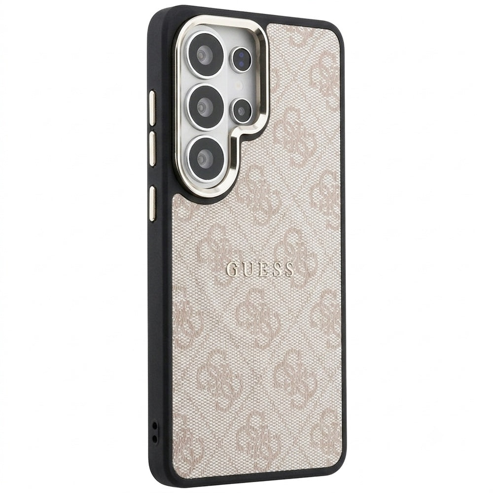 MagSafe Case for Samsung Galaxy S26 Ultra S948, Guess, 4G Embossed Ring, Pink