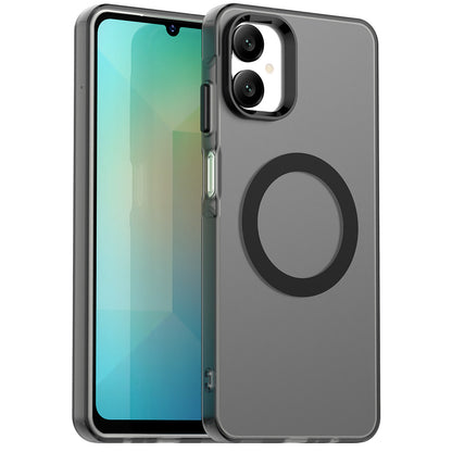 MagSafe Case for Samsung Galaxy A06 A065, Techsuit, CandyCase, Black
