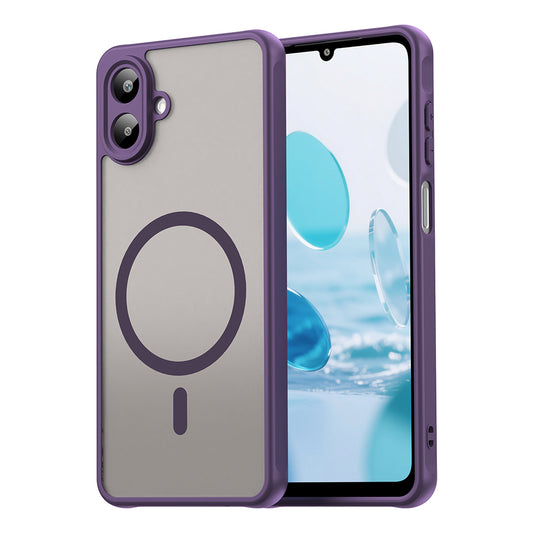 MagSafe Case for Samsung Galaxy A07 4G A075, Techsuit, HaloFrost II, Purple