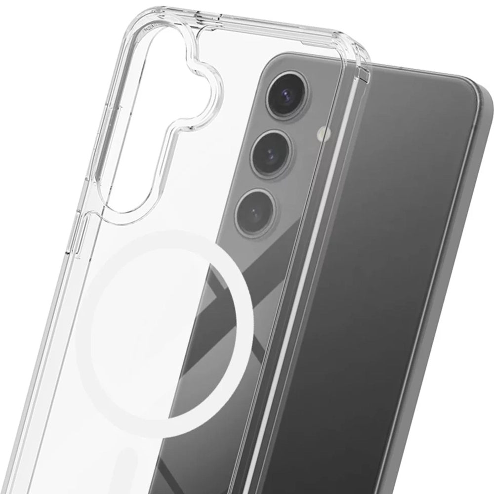 MagSafe Case for Samsung Galaxy A16 5G A166 / A16 4G A165, 3MK, Armor MagCase, Transparent