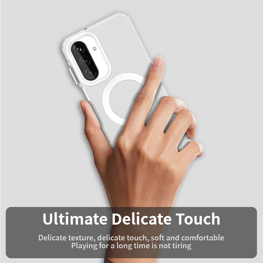 MagSafe Case for Samsung Galaxy A26 A266, Techsuit, CandyCase, White