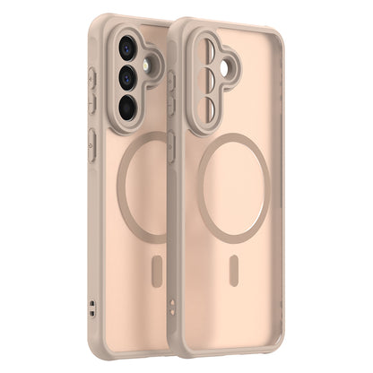 MagSafe Case for Samsung Galaxy A57 5G, Techsuit, HaloFrost II, Gold