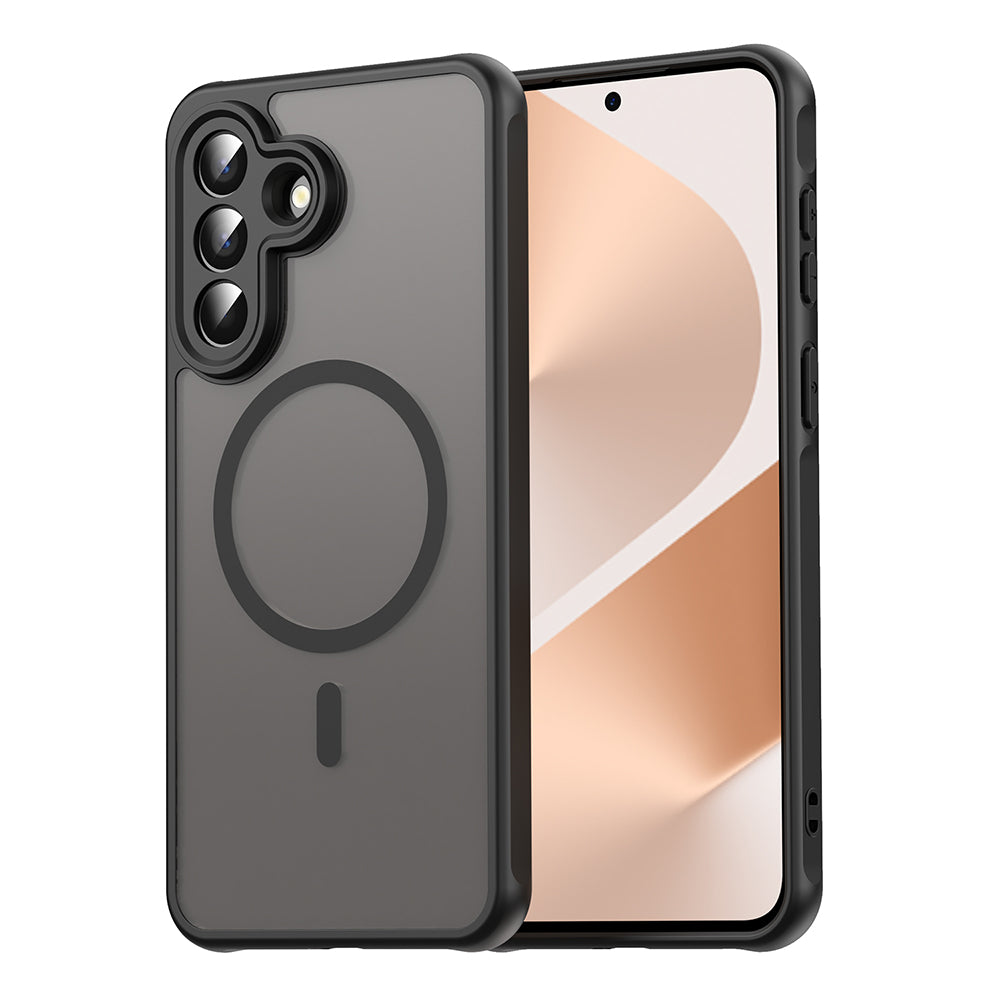 MagSafe Case for Samsung Galaxy A57 5G, Techsuit, HaloFrost II, Black