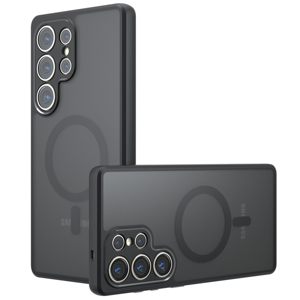 MagSafe Case for Samsung Galaxy S23 Ultra S918, Techsuit, PureFrost, Satin Black