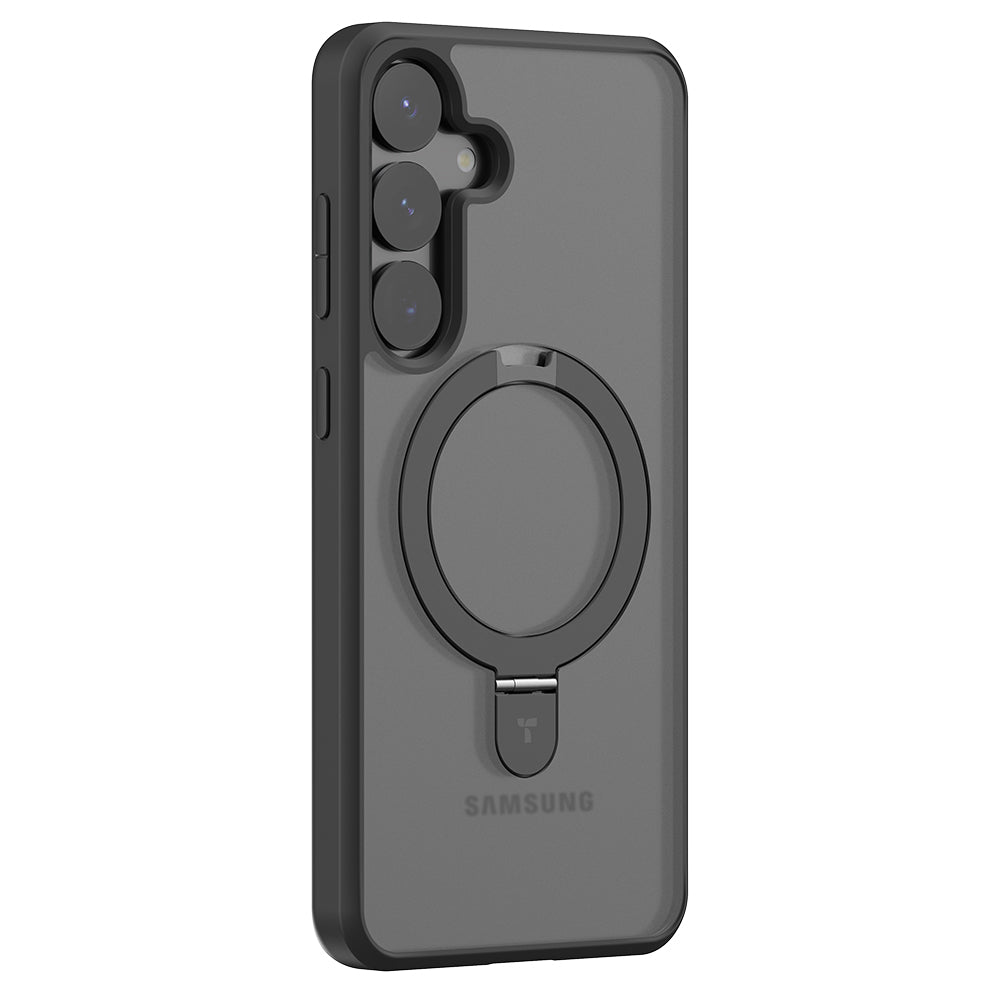 MagSafe Case for Samsung Galaxy S25 S931, Torras, Ostand, Black