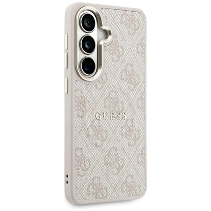 MagSafe Case for Samsung Galaxy S26 S942, Guess, 4G Embossed Ring, Pink Black
