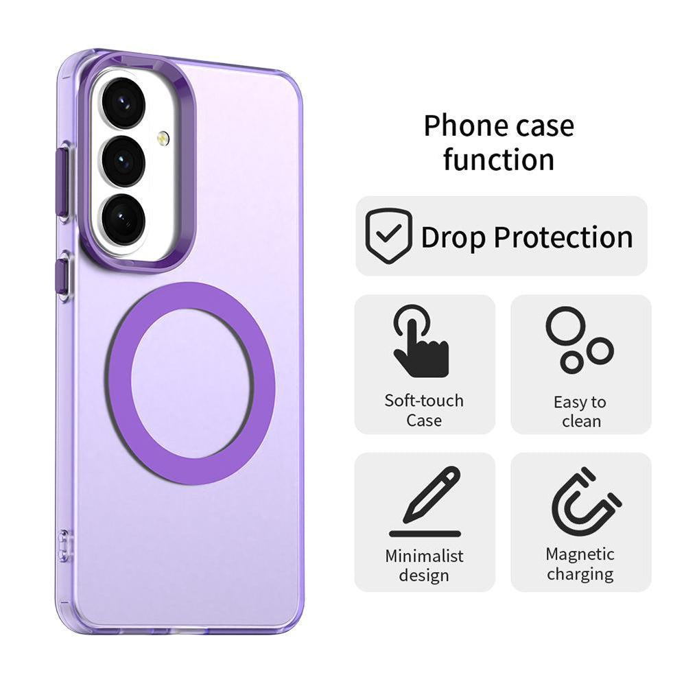 MagSafe Case for Samsung Galaxy S26, Techsuit, CandyCase, Purple