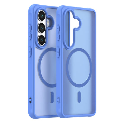 MagSafe Case for Samsung Galaxy S26 S942, Techsuit, HaloFrost II, Blue