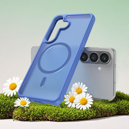 MagSafe Case for Samsung Galaxy S26 S942, Techsuit, HaloFrost II, Blue