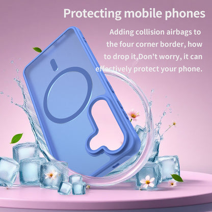 MagSafe Case for Samsung Galaxy S26 S942, Techsuit, HaloFrost II, Blue