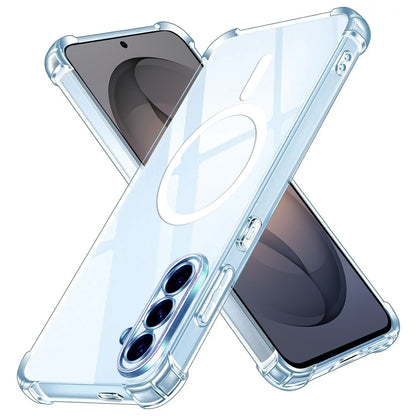 MagSafe Case for Samsung Galaxy S26 S942, Techsuit, Shockproof, Transparent