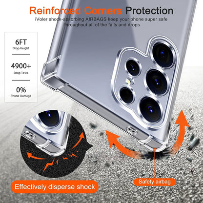 MagSafe Case for Samsung Galaxy S26 S942, Techsuit, Shockproof, Transparent