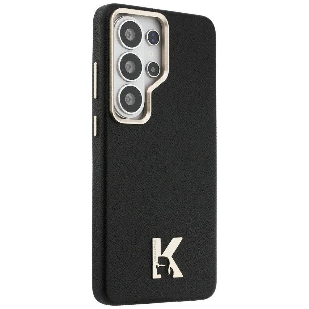 MagSafe Case for Samsung Galaxy S26 Ultra S948, Karl Lagerfeld, Karl Head Logo, Black