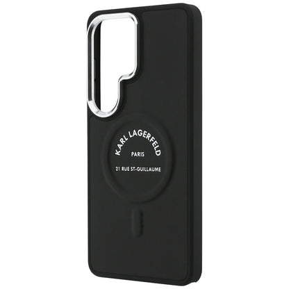 MagSafe Case for Samsung Galaxy S26 Ultra S948, Karl Lagerfeld, Karl RSG Logo, Black